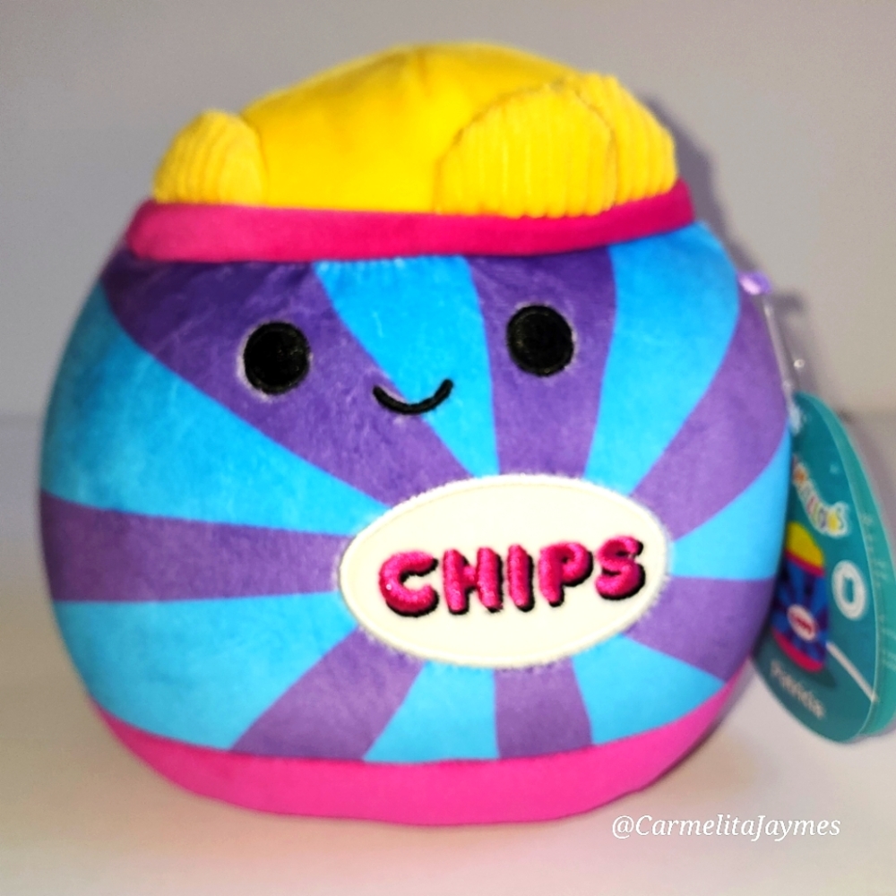 PATRICIA 🍟FIRST TO MARKET Potato Chips Neon Food Squad Original Squish ☆》NWT《☆
